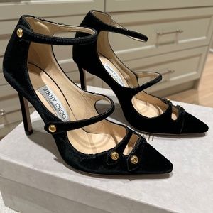 Jimmy Choo Lacey Velvet Heel